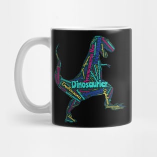 Lesen lernen mit einem T-Rex Dinosaurierer Mug